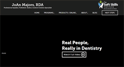 Desktop Screenshot of joanmajors.com